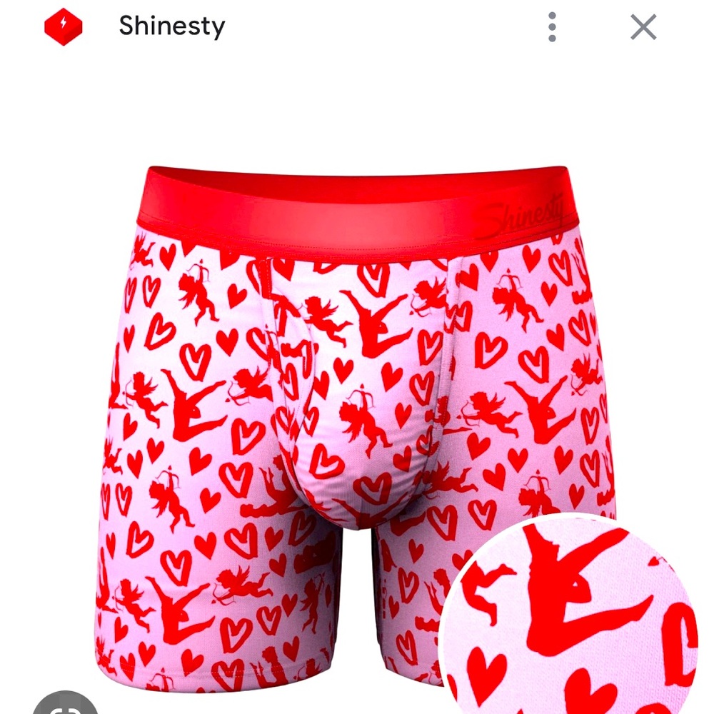 NWT Cupid Shuffle Shinesty ball hammock boxers